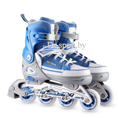 Коньки роликовые Action PW-126B-13 blue XS(28-31)